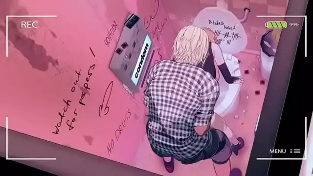 Japanese Beauty Yuuki Asuna's Toilet Sex Affair with a Stranger