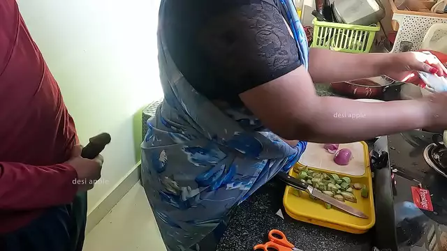 Witness the Raw Lust of a Bengali MILF: Horny Owner Pumps His Dick in Front of Enticing Maid