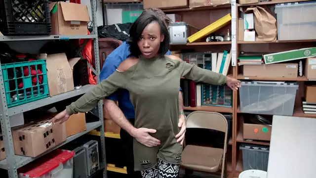 Caught in the Act: Black Teen Questioned by Security Guard - Fuckthief