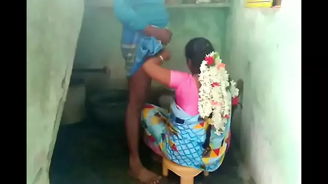 Spicy Desi Auntie Dishes Out Steamy Blowjobs for Her Naughty Nephew