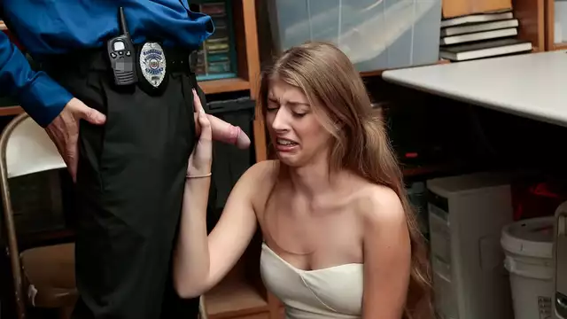 Teenage Lifter Caught in the Act and Punished with Hard Fucking