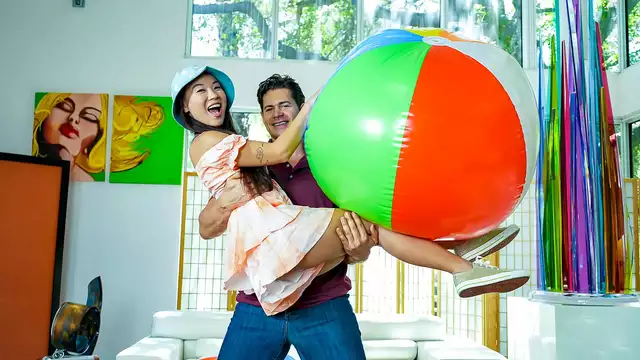 Indian MILF with an Enchanting Figure Teases with Stepbro's Balls - Kimmy Kimm