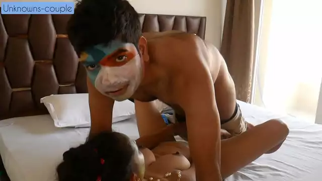 Deep Inside Desi Latina Rekha's Lust for Young Chauffeur's Hot Licking Session