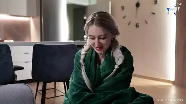 Experience Desi Beauty and the Pleasure of Sharing a Bed with Your StepSister on Vacation - She Gets Scared and