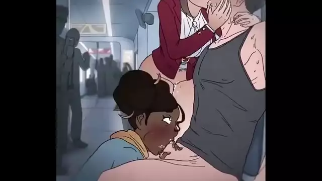 Experience a Triple Explosion of Pleasure with a Thrilling 3some Train Ride!