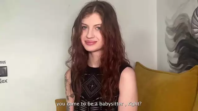 Teen Babysitter Gets Fucked After Being Late for Work - Must Watch!