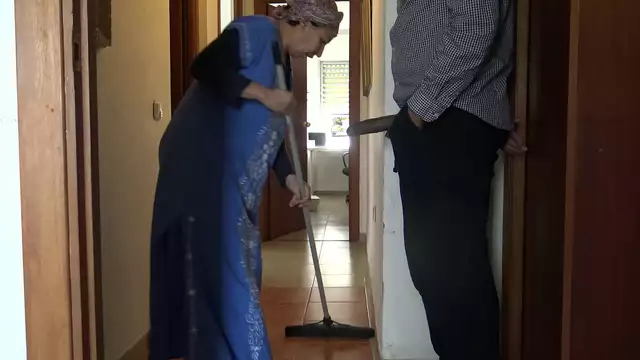 Oops! A Troublemaker: Muslim Cleaning Maid Meets Black Cock