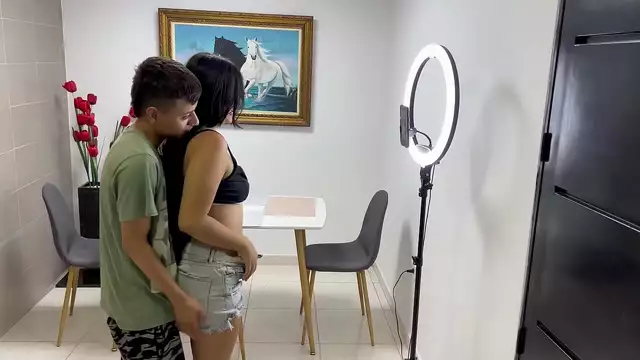 I helped my young step-sister with her social media