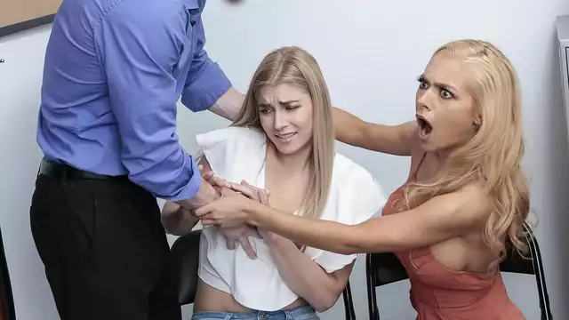 Desi MILF Honey Baisi and Her Step Daughter's Forbidden Encounter with Security Guard