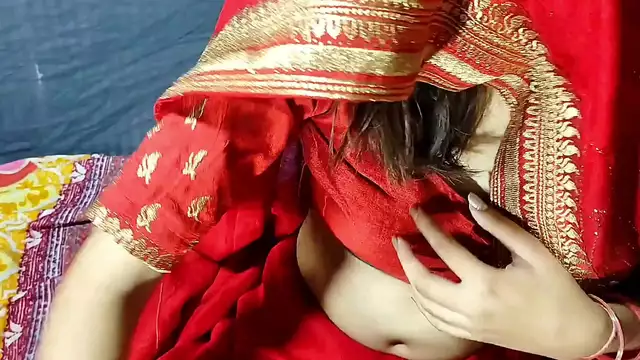 Witness the Sensual Seduction of a Desi Indian Bhabhi on her First Night!