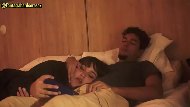 Desi Hottie's Taboo Act with Stepbro Exposed in a Steamy Flick - Impressive Cumshot!