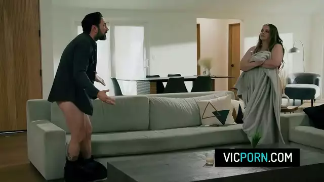 Naughty MILF Codi Vore Caught Masturbating by Property Manager - Now She's Getting Banged!