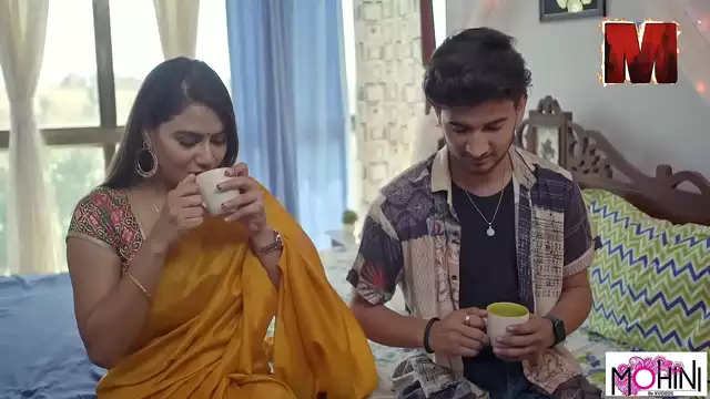 Sultry Indian Stepmom Gets Fucked by Her Real Stepson in Doggy Style - Hindi Audio