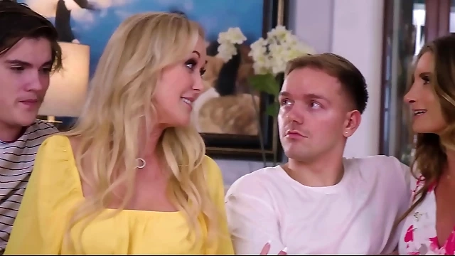 Horny Stepmoms Getting It On With Each Other's Handsome Boys - A Swapmilf Experience