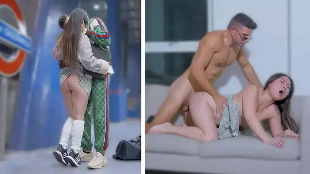 Meet the Adorable Chinese Petite In London Who Gets Picked Up & Fucked Hard!