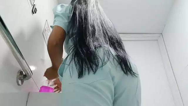Sultry Nurse Caught on Camera: Steamy Consultation with the Doctor!