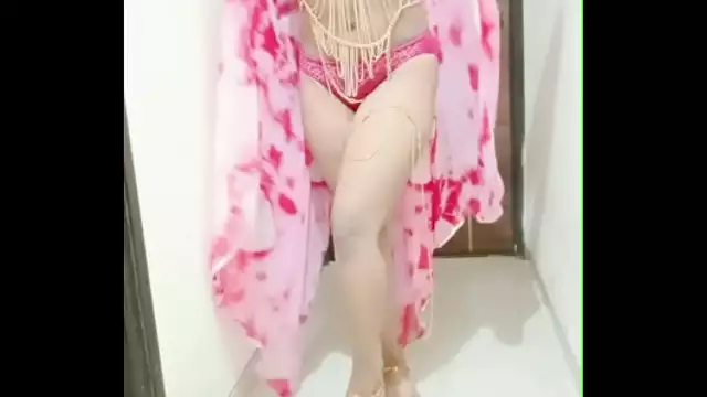Krisha as a Stripper wearing indian jewelry from body dancing nude