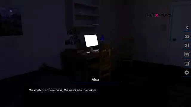 Dreams of Desire - Bottle spinning game with 3 girls and lesbian sex of Alice with Landlady