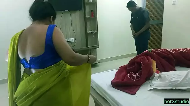 Indian Business man fucked hot hotel maid at kolkata&excl; Clear dirty audio