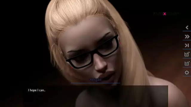 Dreams of Desire - Alex fucking Aby's Ass in doggy position then she raids his dick