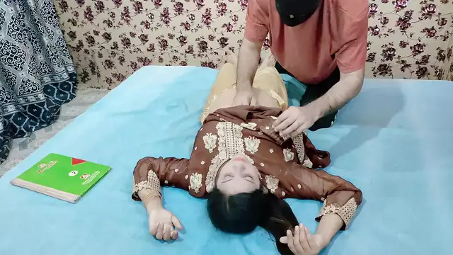 Indian Teacher Romantic Fuck with her Cute Student