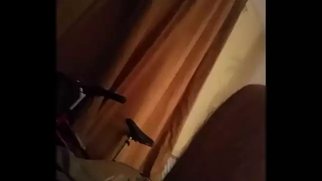 Indian guy getting a blowjob and rim job by a filthy British white girl