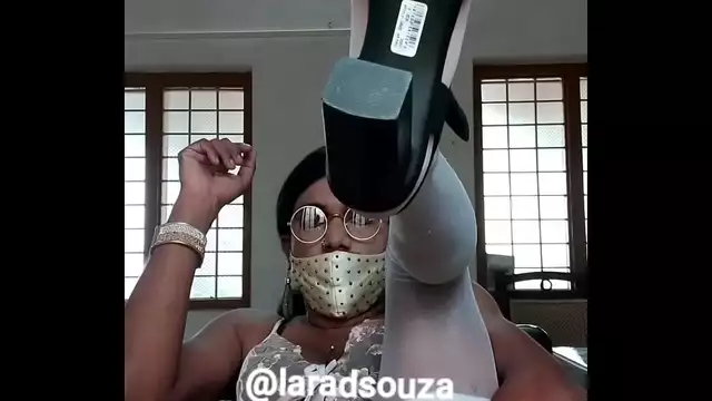 Desi crossdresser slut Lara D'Souza sexy video