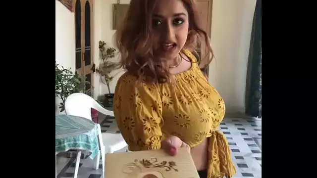 Braless desi chick sexy