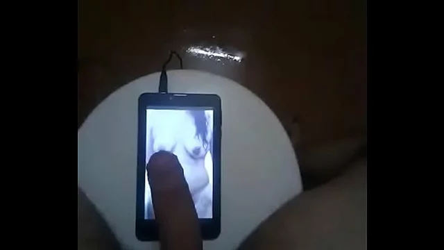 Indian housewife getting a cum tribute