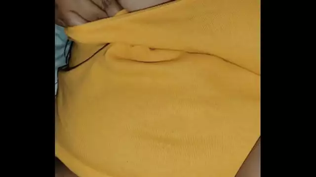 Desi Girl pressing boobs and Fingering ASMR