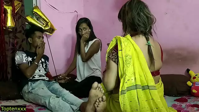Girlfriend allow her BF for Fucking with Hot Houseowner&excl;&excl; Indian Hot Sex