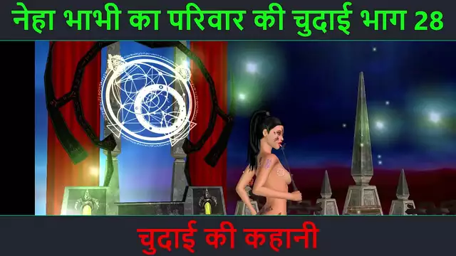 Hindi Audio Sex Story - Chudai ki kahani - Neha Bhabhi's Sex adventure Part - 28&period; Animated cartoon video of Indian bhabhi giving sexy poses