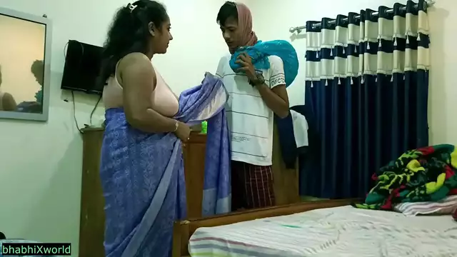 Hot Indian Bhabhi Sex with Poor Boy&excl; Desi Hardcore Sex