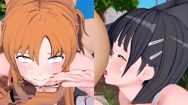 Asian Beauty ~ Suga Mama Asuna in Hot Inversion!