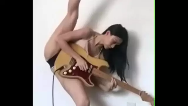 Desi indian guitar playing