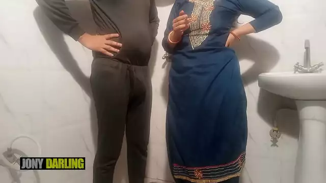 xxx Punjabi Bhabhi fucked by Bihari in the bathroom during smoke&comma; Dirty Hindi and Punjabi Audio