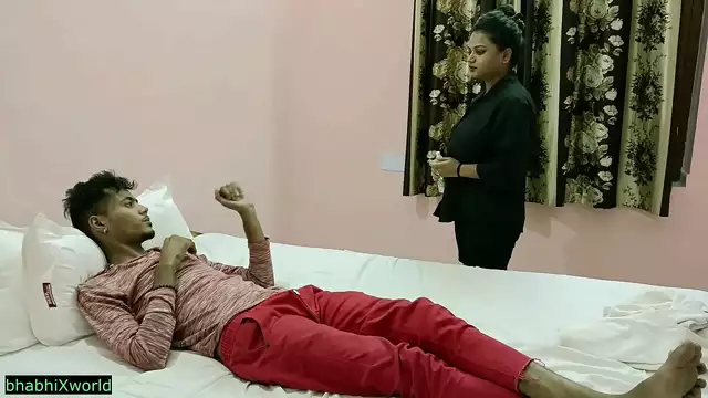 Beautiful Smart Hotel Girl Fucking for Bonus Tips&excl; Indian Sex