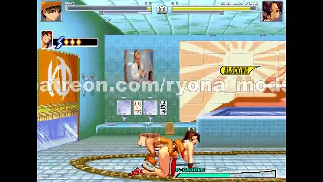 Sensual Ryona Bao Fucks Mai Shiranui in KOF Ryona Mugen