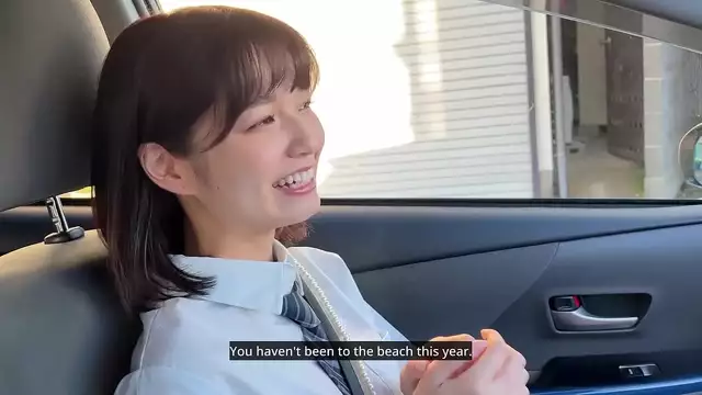 Jav Hottie Sumire Gets Her Wish ~ Hot Sex at Boyfriend's House after Beach Date