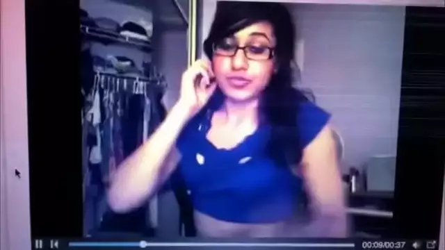 Indian GF teases and dances
