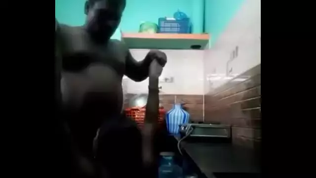 South indian couple fuvking in kitchen with a passion