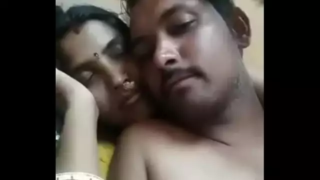Indian Couple Getting Cosy &lpar;Snuggy&rpar; Wife Holding Hubby from Behind&period;mp4