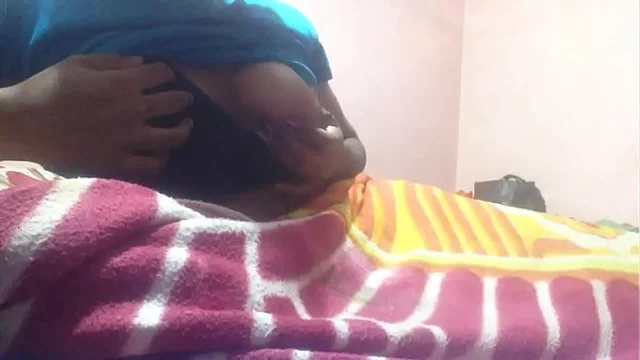 South Indian girl shows her boobs