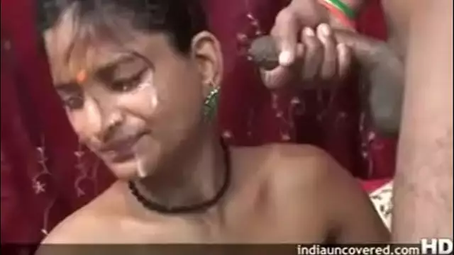 indian aunty facial