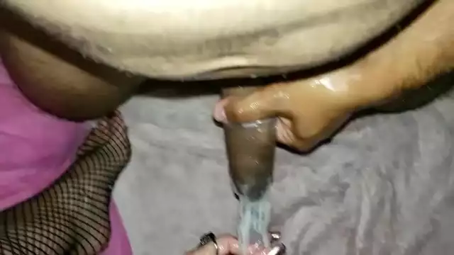 Hard anal POV with Indian cock