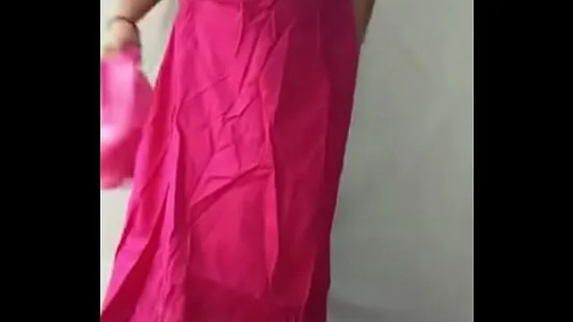 Indian old aunty gets naked in front of father-in-law