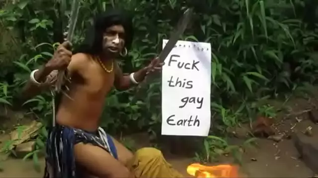 Indian Fuck Earth and call it gay while playing drums