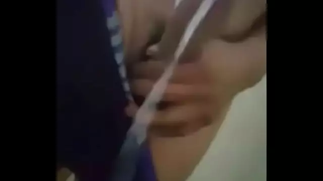 Sacando un poco de leche