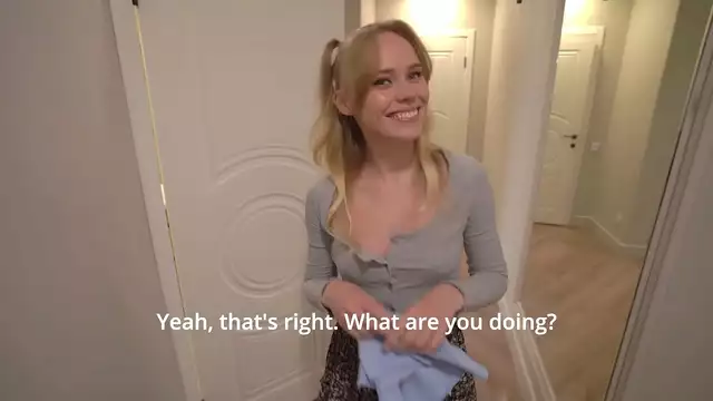 Japanese Stepbro Offering Hot Cum Play with His Cute Stepsister