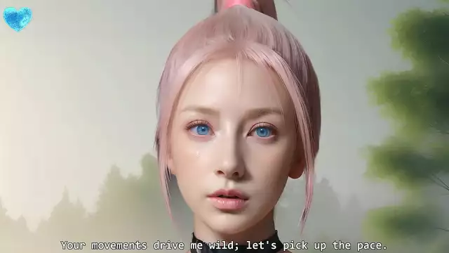 18-Year-Old Athletic Asian College Girl with Perfect Boobs Gets Fucked Raw All Day - Hyper-Realistic Hentai Joi